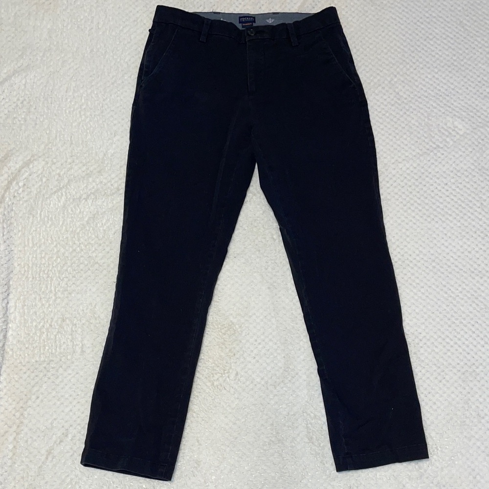Dockers Men's Black Slim Fit Jean Cut Pants 32X32